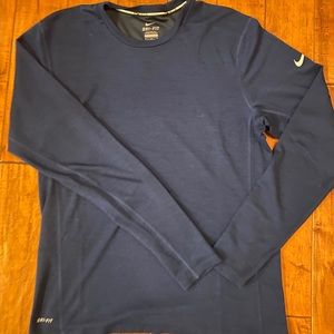 Nike Dri-fit long sleeve running shirt